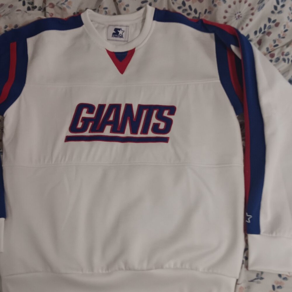Mens Starter Vintage NY Giants Sweatshirt